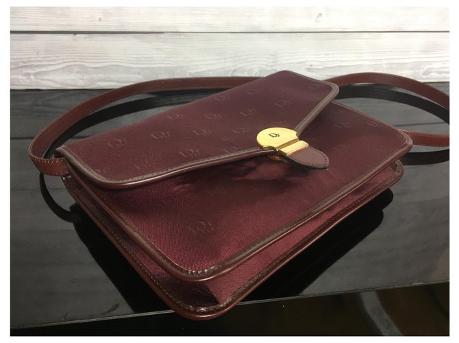 DIOR BORSA A SPALLA PER ASCIUGAMANI Rosso - vista 4