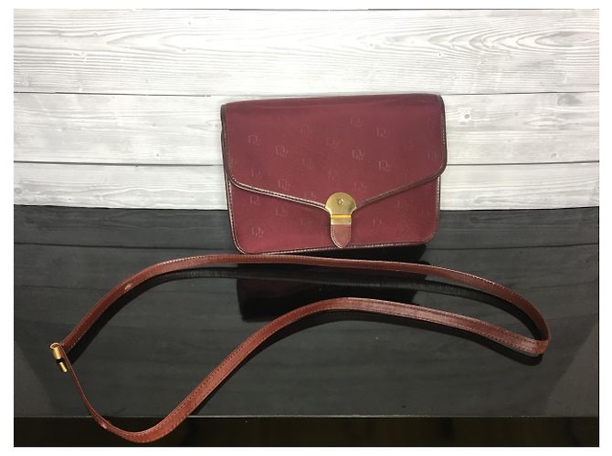 DIOR BORSA A SPALLA PER ASCIUGAMANI Rosso - vista 6