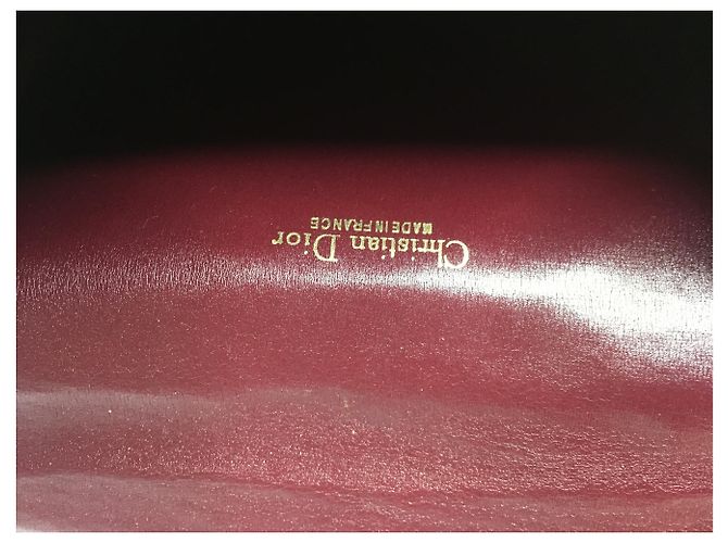 DIOR BORSA A SPALLA PER ASCIUGAMANI Rosso - vista 7