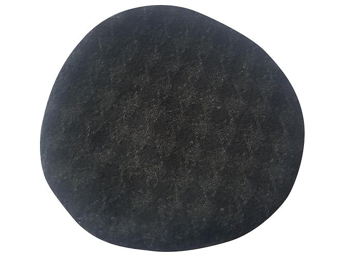 Boina Chanel Negro Gris antracita - vista 2