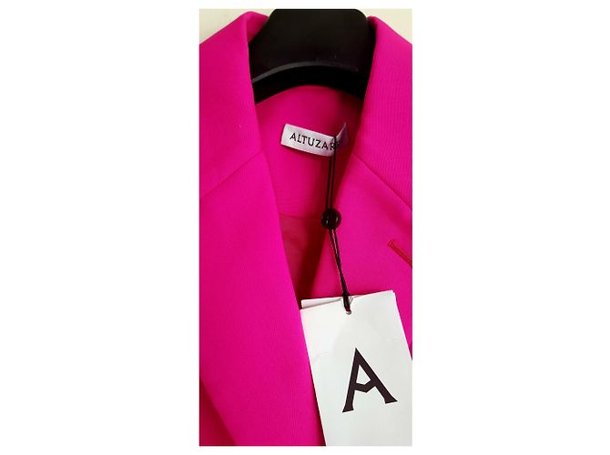 Altuzarra Jacke Fuchsia Wolle Fuschia - Ansicht 3