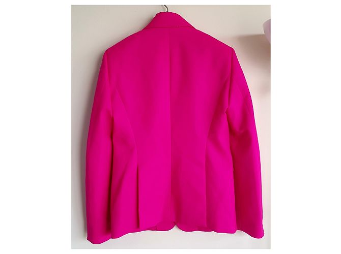 Altuzarra Jacke Fuchsia Wolle Fuschia - Ansicht 5