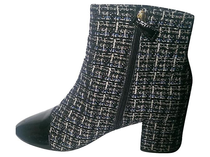Autre Marque Botines Cosmoparis Ani Tweed Multicolor - vista 2