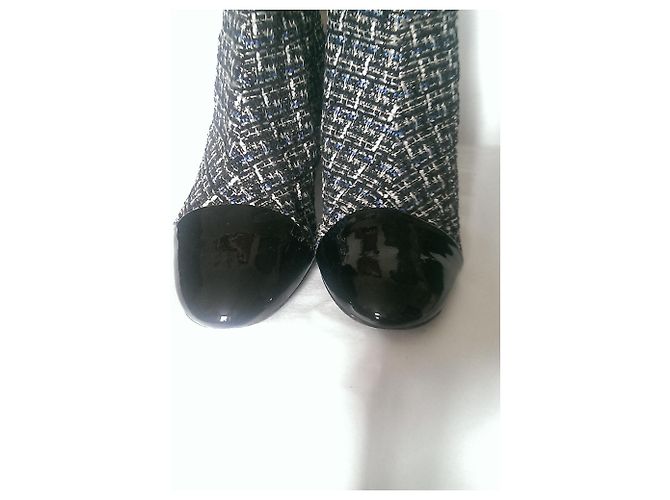 Autre Marque Botines Cosmoparis Ani Tweed Multicolor - vista 4
