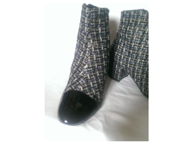 Autre Marque Botines Cosmoparis Ani Tweed Multicolor - vista 5