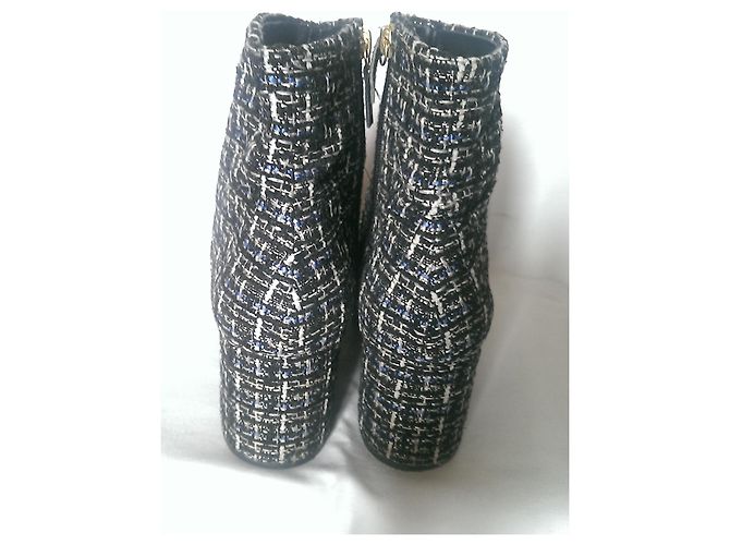 Autre Marque Botines Cosmoparis Ani Tweed Multicolor - vista 6