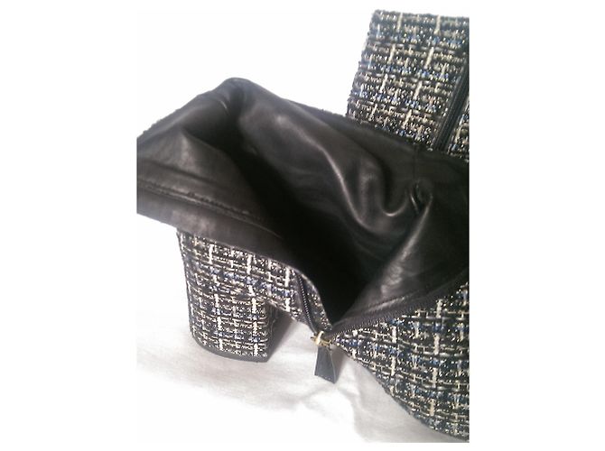 Autre Marque Botines Cosmoparis Ani Tweed Multicolor - vista 7