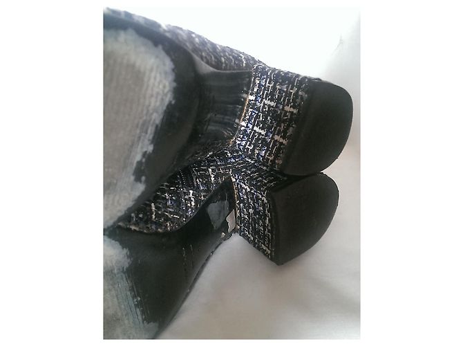 Autre Marque Botines Cosmoparis Ani Tweed Multicolor - vista 9