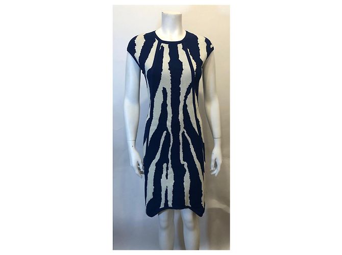 Abito Fendi Blu e Bianco - vista 2