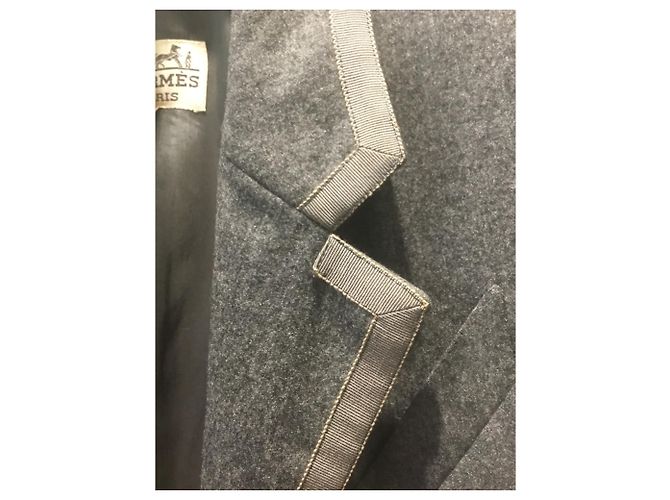 Hermès Falda elegante Gris - vista 5