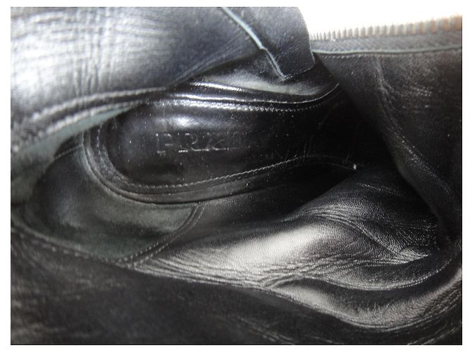 Talla de botas Prada 37, 5 con signos de desgaste Negro - vista 2