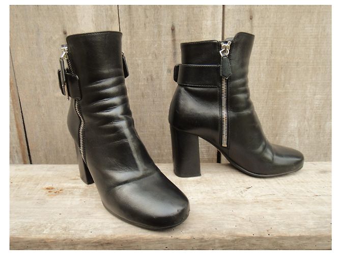 Talla de botas Prada 37, 5 con signos de desgaste Negro - vista 5