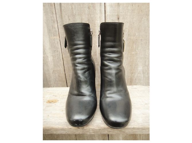 Talla de botas Prada 37, 5 con signos de desgaste Negro - vista 6