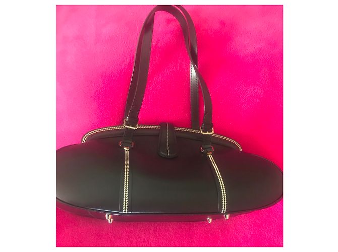 Borsa Dior Detective in pelle di agnello nera Nero - vista 7