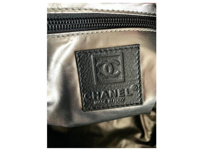 Borsa CHANEL SPORT Modo chic Rettile Senza Tempo Nero - vista 10
