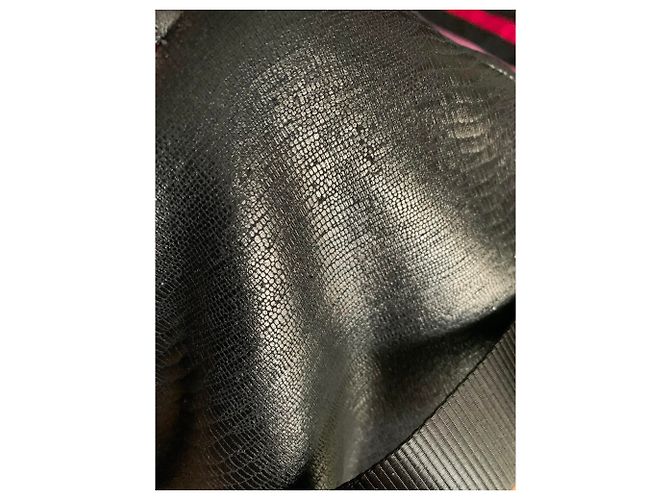 Borsa CHANEL SPORT Modo chic Rettile Senza Tempo Nero - vista 13