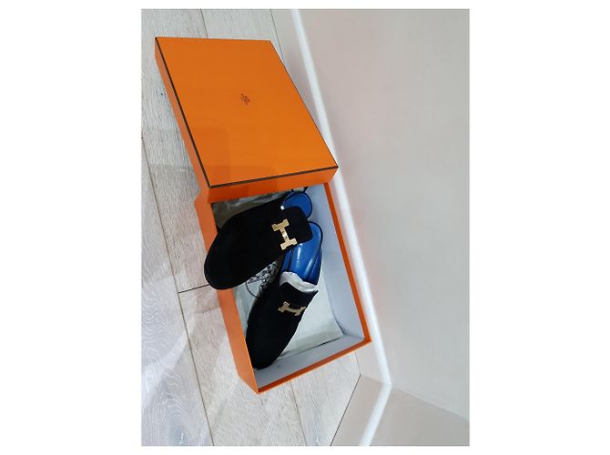 Constance Hermès Hermes mules Paradis Preto - vista 3