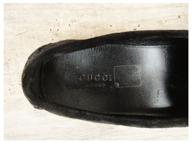 weiche Mokassins Gucci Größe 36,5 Schwarz - Ansicht 7