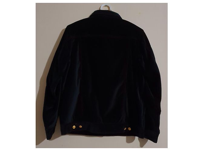 Giacca Bob Mackie Ricamata Nera Multicolore Nero - vista 5