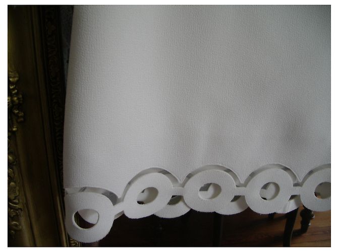 Carven Kleid in Eggshell aus Triacetat Aus weiß - Ansicht 3