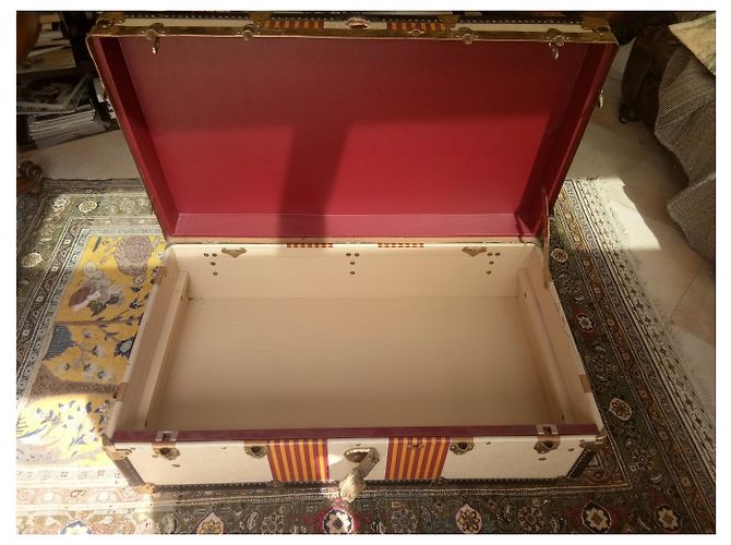 Autre Marque Oshkosh Steamer Trunk - vista 9