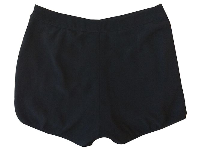 T By Alexander Wang Mini pantaloncini neri - vista 2