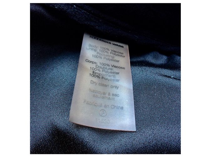 T By Alexander Wang Mini pantaloncini neri - vista 4