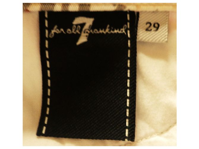 7 For All Mankind Jeans 7 Para toda a humanidade 29 Em perfeito estado Multicor - vista 4
