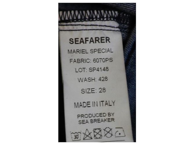 The Seafarer jean EL MARINO 28 En perfecto estado Multicolor - vista 9