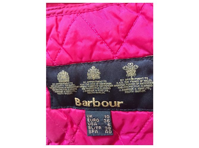 Barbour Rote Liddlesdale-Steppjacke - Ansicht 5