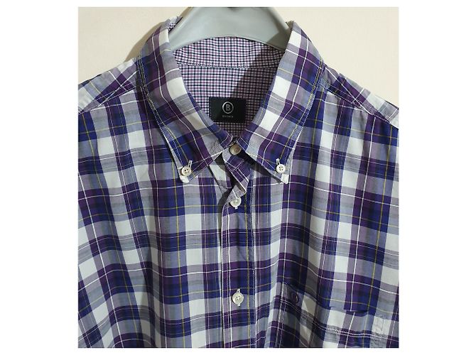 Camicia a quadri in cotone Bogner - vista 2