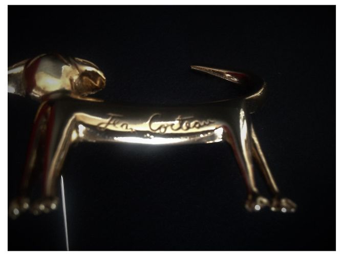Autre Marque Spilla Gatto Madeline Workshops Jean Cocteau Oro D'oro - vista 4