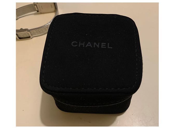 Boyfriend Chanel FREUND-TWEED-DIAMANTEN Silber - Ansicht 6