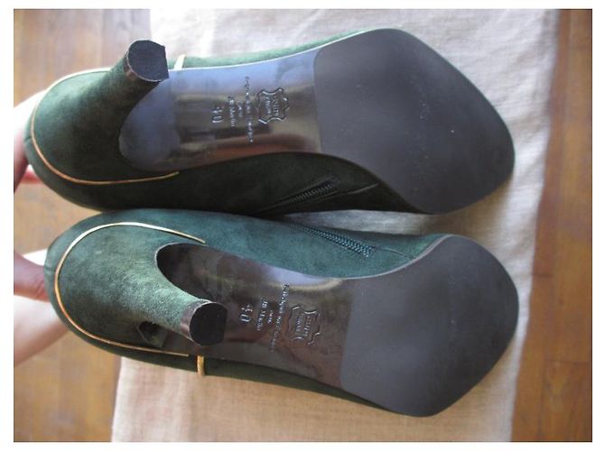 Autre Marque Tamaño de botas JB Martin 40  Neuves Verde - vista 4
