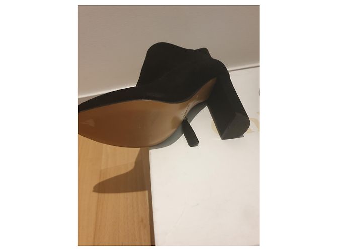 Stivaletti Chloé in camoscio nero - vista 2