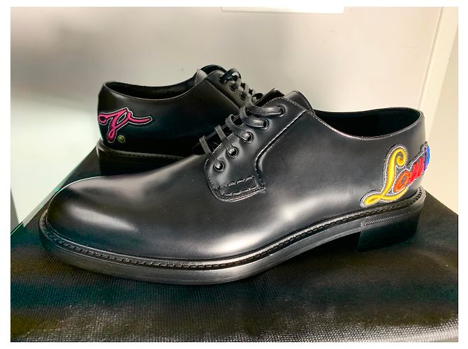 LOUIS VUITTON Derby Voltaire Noir - vue 7