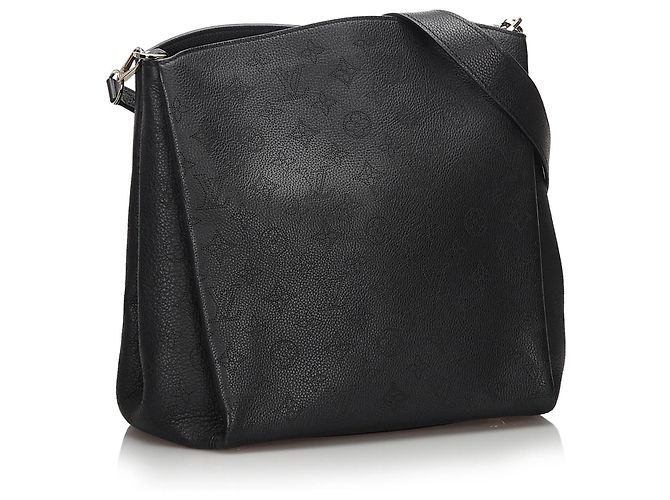 Louis Vuitton Black Mahina Babylone PM Negro - vista 2