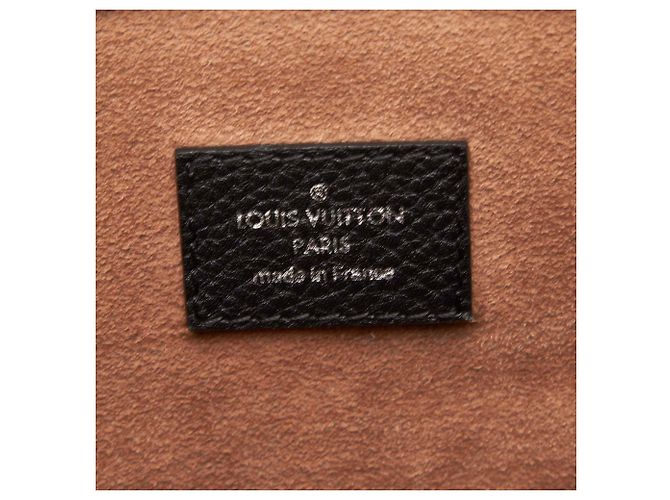 Louis Vuitton Black Mahina Babylone PM Negro - vista 6