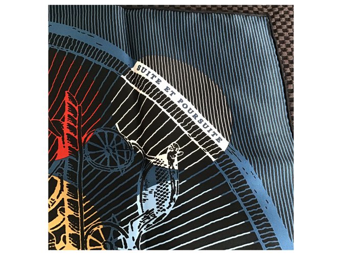 Hermès "Continuazione e procedimento giudiziario" Blu navy - vista 2
