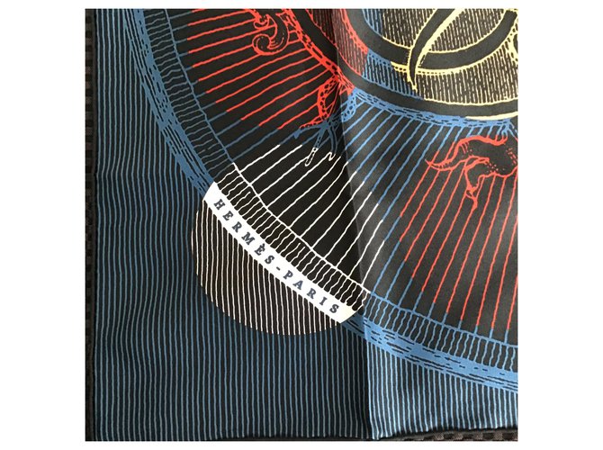 Hermès "Continuazione e procedimento giudiziario" Blu navy - vista 6