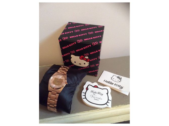 Hello Kitty Uhr von Victoria Couture Pink - Ansicht 2