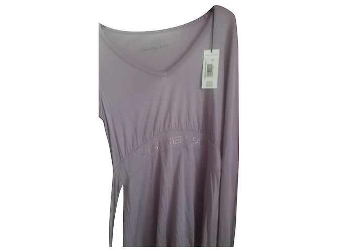 Calvin Klein Strickware aus Baumwolle Lila - Ansicht 2