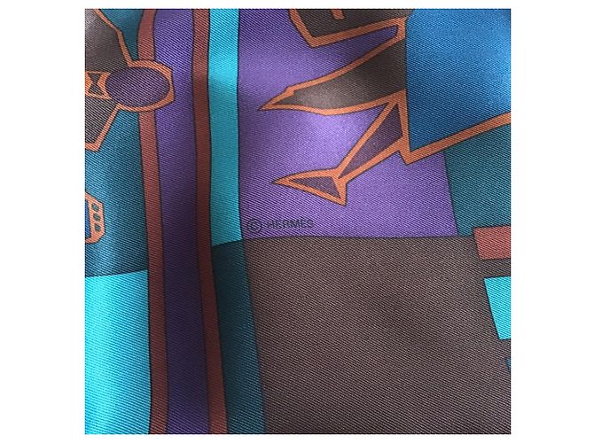 Hermès "band jazz trocadero originale" Blu navy - vista 6