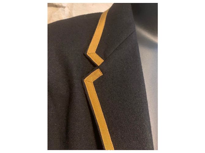 Chaqueta Cambridge bordada Gucci Negro - vista 13