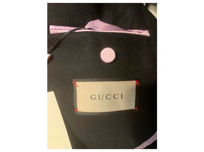 Chaqueta Cambridge bordada Gucci Negro - vista 15