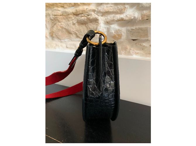 Bally BORSA A SFERA CECYLE CINTURINO DA DONNA IN PELLE NERA DI VITELLO Nero - vista 3