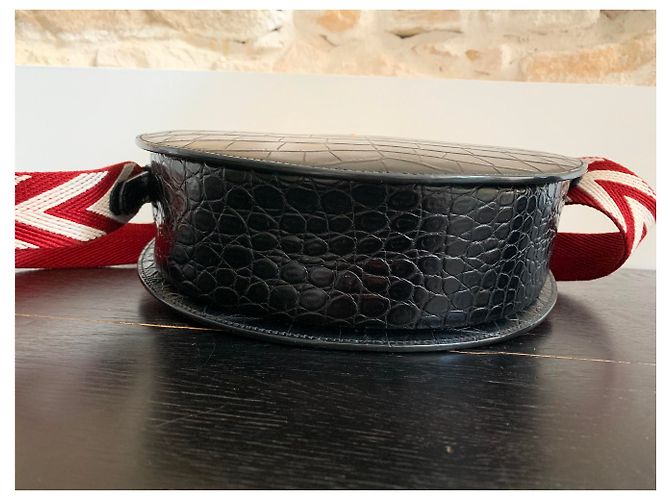 Bally BORSA A SFERA CECYLE CINTURINO DA DONNA IN PELLE NERA DI VITELLO Nero - vista 9