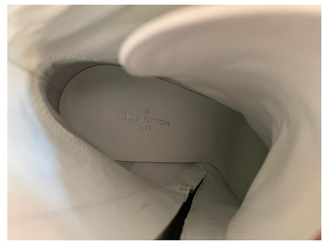 Botines Louis Vuitton Crema - vista 10
