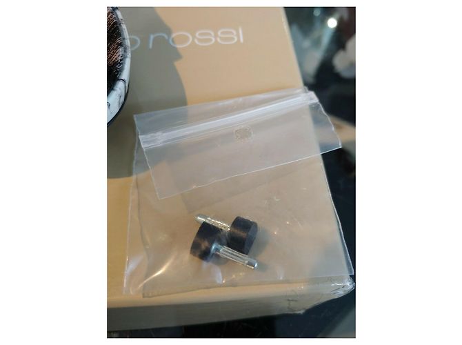 Sergio Rossi Pelle Vernice Corno Lackschuhe Schwarz Weiß - Ansicht 12