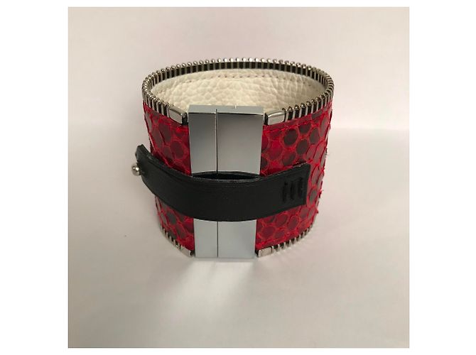 Autre Marque Pulseira HOUSE CLAUSE em python vermelho - vista 3